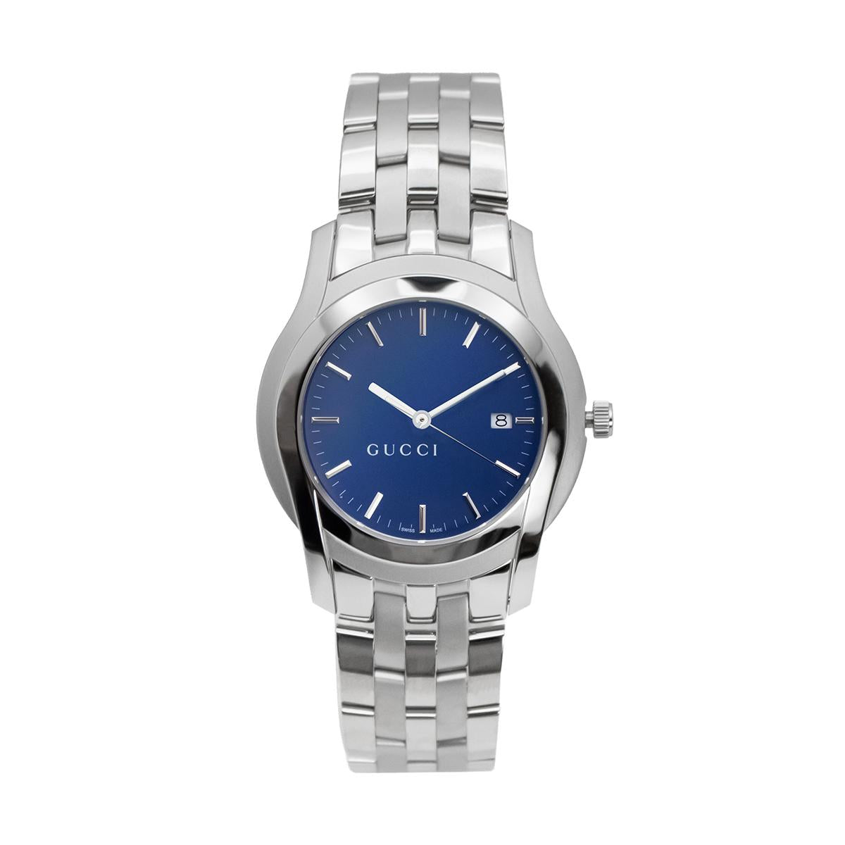 GUCCI Men’s Classic Metal Quartz Watch 38mm YA055217 G