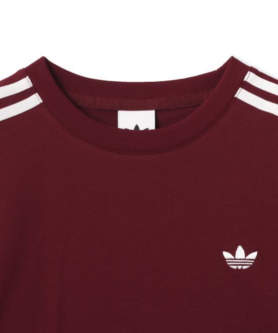 Adidas Short Sleeve T-Shirt for Women KY5092 Maroon DOM