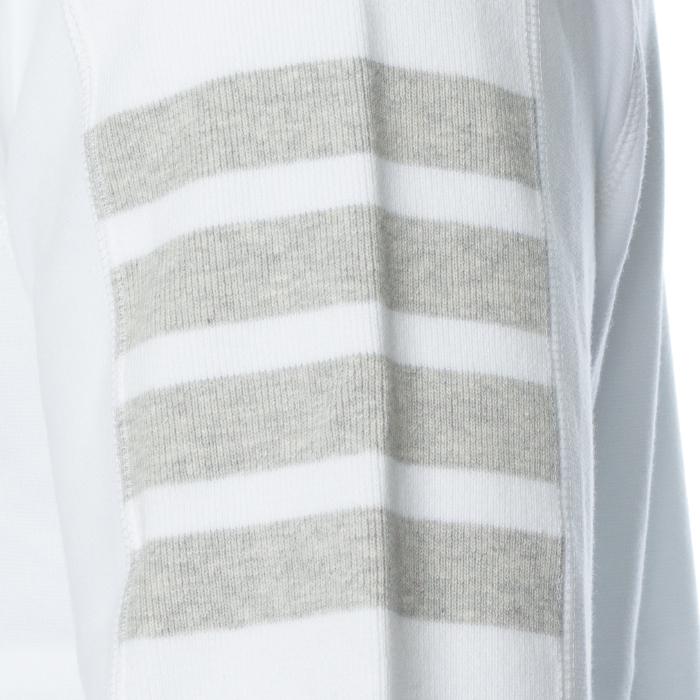 THOM BROWNE Milano Cotton Diagonal Stripe Long Sleeve T-Shirt