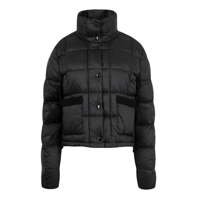 Moncler Black JARCIEU Logo Patch Down Puffer Jacket 1A00017 597YF 999