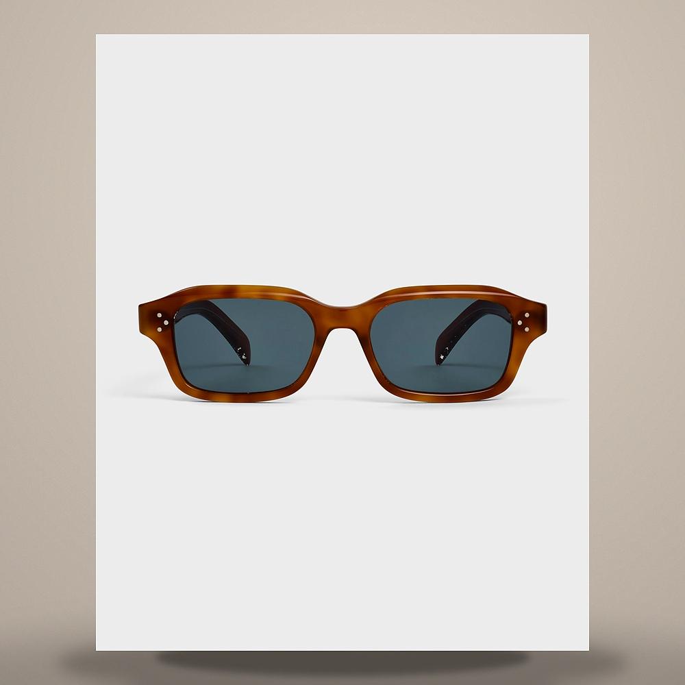 CELINE Black Frame 64 Acetate Blonde Havana Sunglasses 4S355CPLB19LH