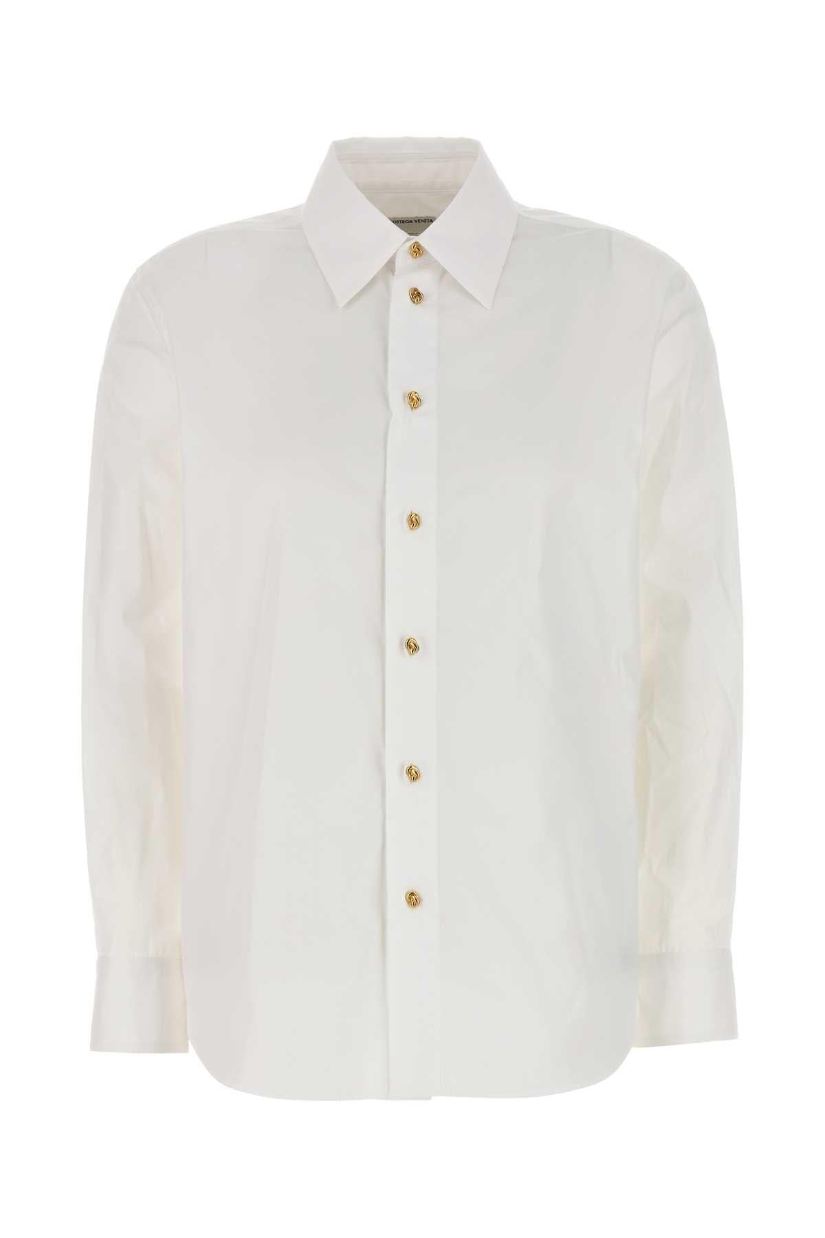 Bottega Veneta Black Long Sleeve Button-Up Shirt