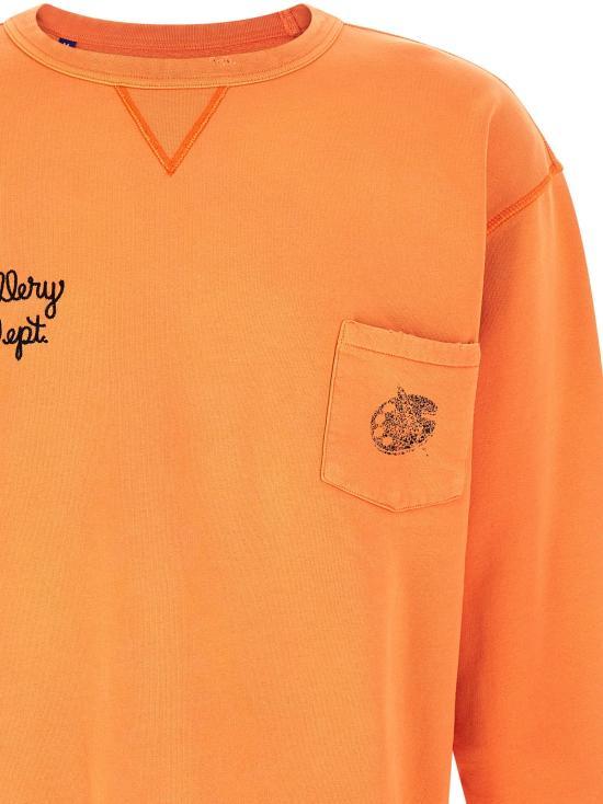 GALLERY DEPT. Orange Long Sleeve Sweatshirt