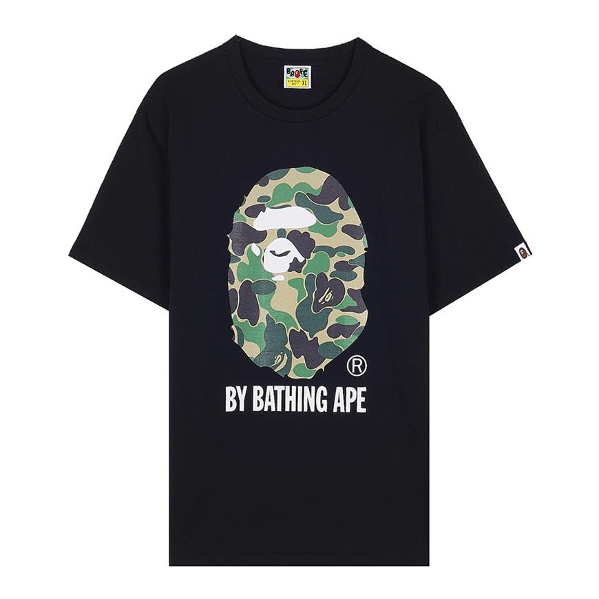 BAPE Men’s ABC Camo T-Shirt Black 001 TEM301005 MBK0