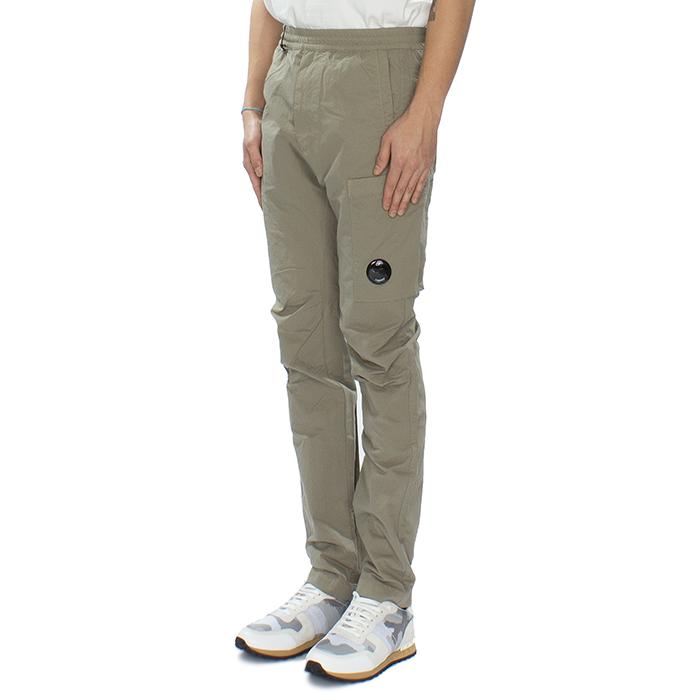 CP Company Diagonal Flat Nylon Cargo Pants Men Green