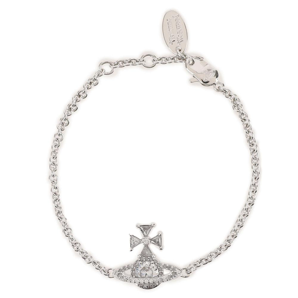 Vivienne Westwood Mila Bracelet Silver-Tone Women’s Jewelry 6102025A 02P102