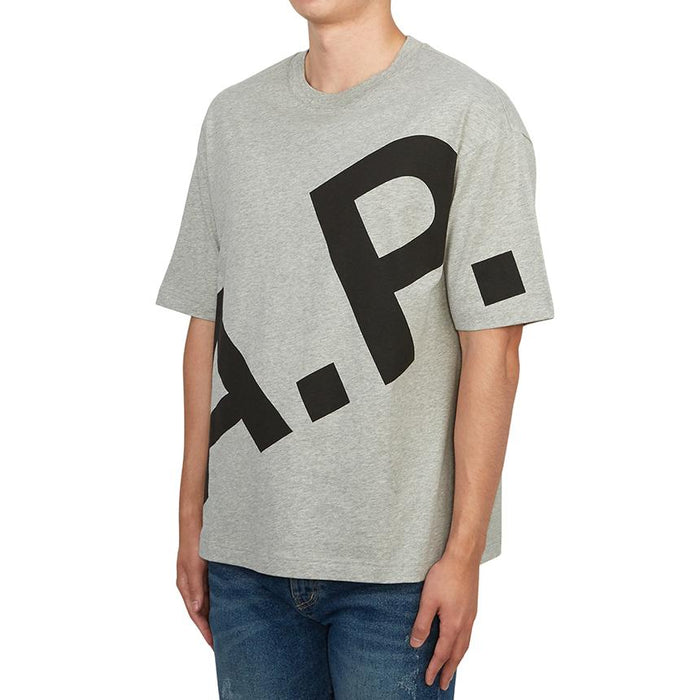 A.P.C. Lysandre Short Sleeve T-Shirt Gray Unisex