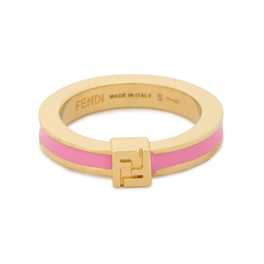 FENDI Forever Women’s Ring Silver-Tone Stainless Steel Jewelry