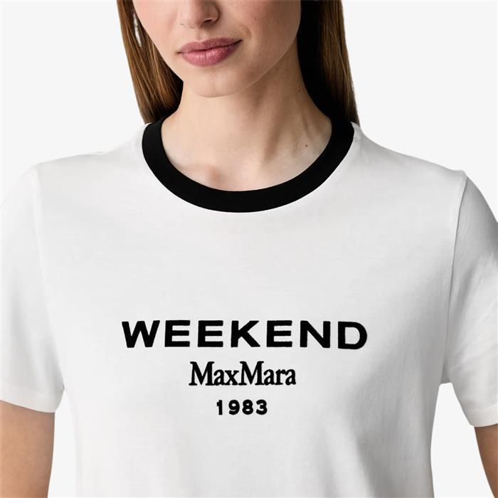 Max Mara EDISON Short Sleeve T-Shirt White