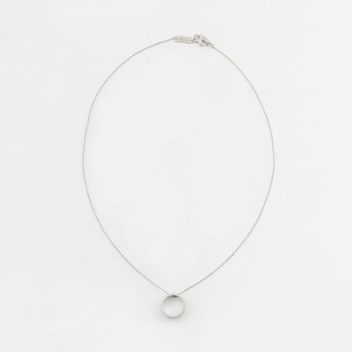 Maison Margiela Numeric Number Ring Pendant Unisex Necklace Silver