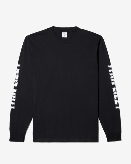 Noah Long-Sleeve Sweatshirt Top NOAU252CRTS213BK BLACK DOM
