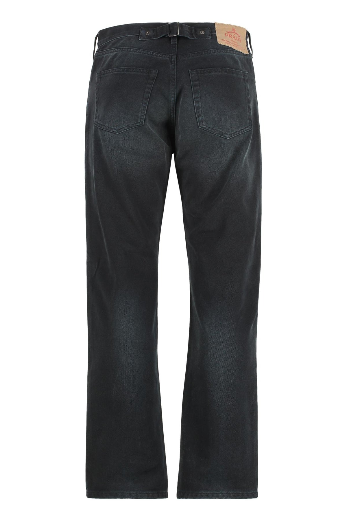 PRADA Dark Wash Straight Leg Denim Jeans Men