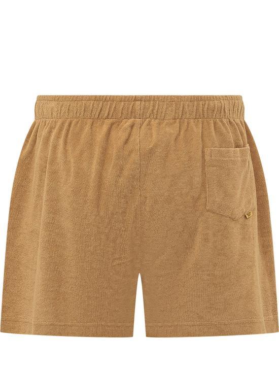 GALLERY DEPT. Men’s Cotton Drawstring Short Pants BTM039 TAN DOM