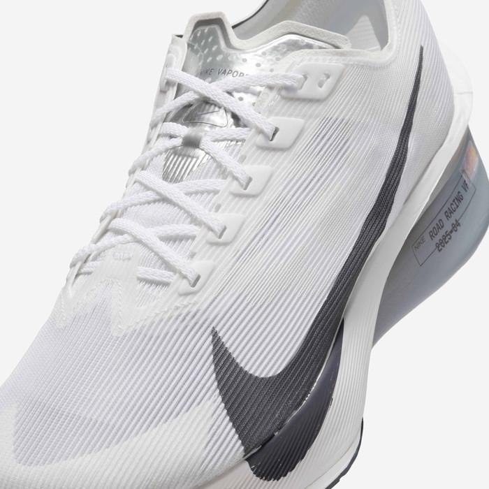 Nike White ZoomX Vaporfly Next 4 Low-Top Running Shoes HF6414 100