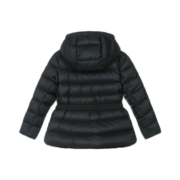 Moncler Navy Logo Patch Belted Down Puffer Jacket Women 1A00030 597YF 778