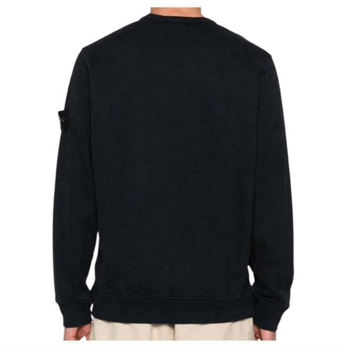 STONE ISLAND Brushed Organic Cotton Regular Fit Sweatshirt