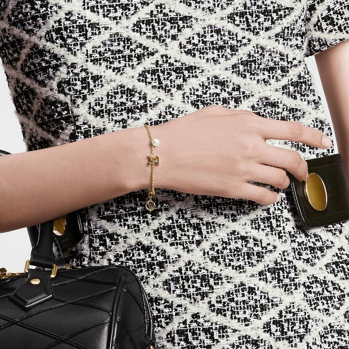 Louis Vuitton LV Iconic Louisa Bracelet M1450A