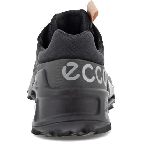 ecco Leather Low-Top Sneakers for Men 82283356340 BLACK DARK SHADOW DOM