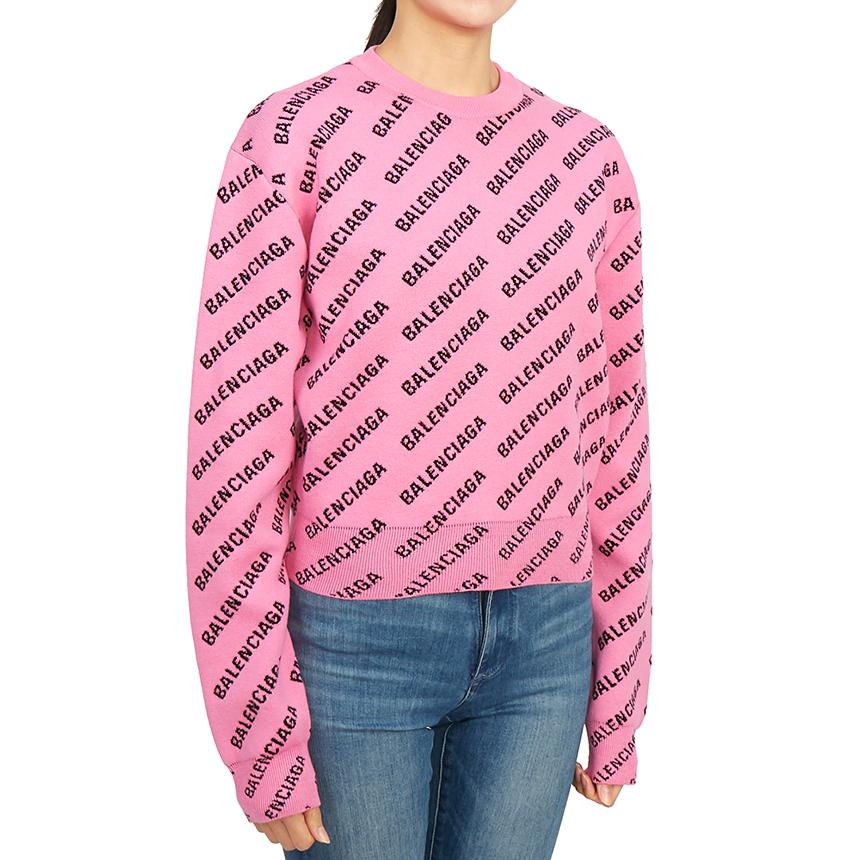 BALENCIAGA Women’s Round Neck Knit Sweater