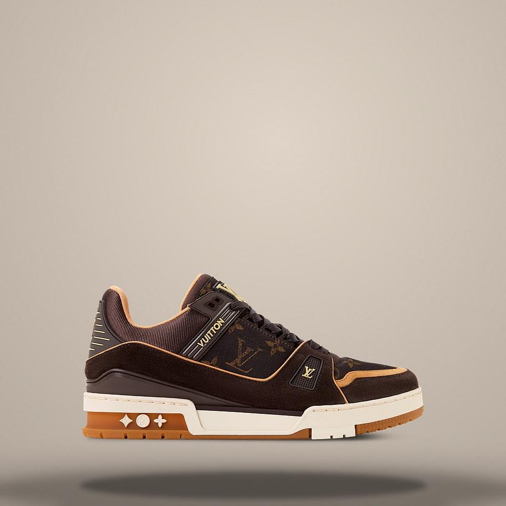 Louis Vuitton LV Trainer Sneakers Macassar Brown Low-Top 1AKQ0A