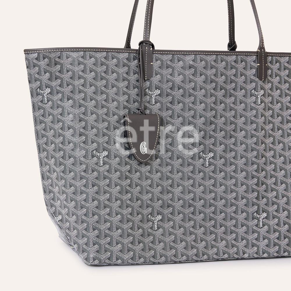 GOYARD Saint Louis GM Gray Tote Bag for Women