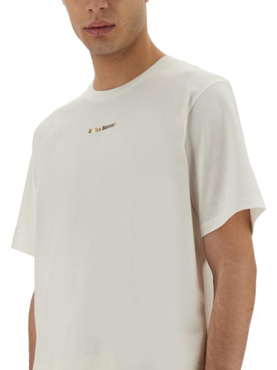 WALES BONNER White Short Sleeve T-Shirt US25 JE23 JE01000