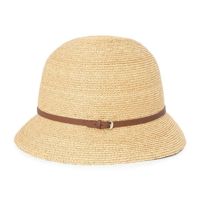 HELEN KAMINSKI Women's Cloche Hat HAT50172 NATURAL TAN