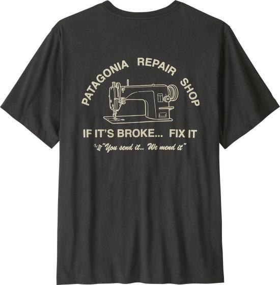 patagonia Men’s Short Sleeve T-Shirt 37844R5 INBK DOM