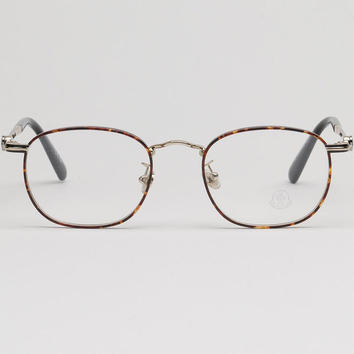Moncler Gold Metal Full Rim Eyeglasses Unisex