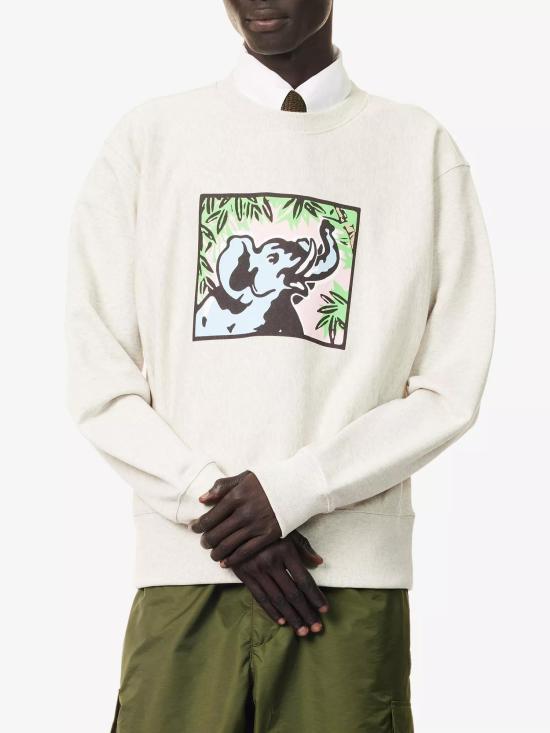 KENZO Long Sleeve Sweatshirt for Men FF55SW2604MF93 DOM