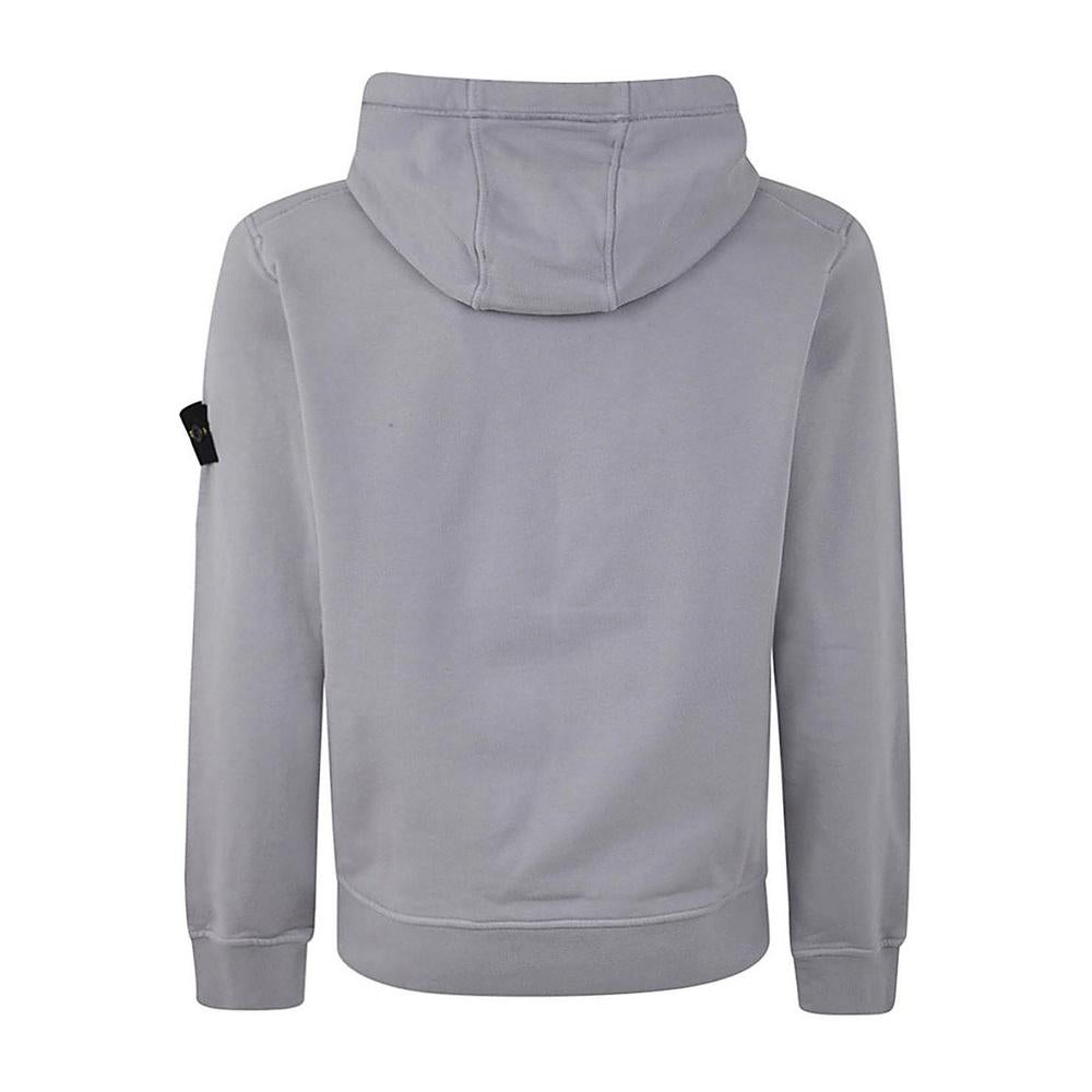 STONE ISLAND Cotton Fleece Men’s Hooded Sweatshirt