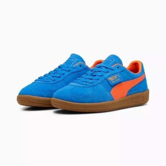 PUMA Palermo Sneakers Men’s White Leather Low-Top 396463 25 DOM