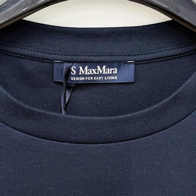 Max Mara QUIETO Logo Short Sleeve T-Shirt 2519971011600 004
