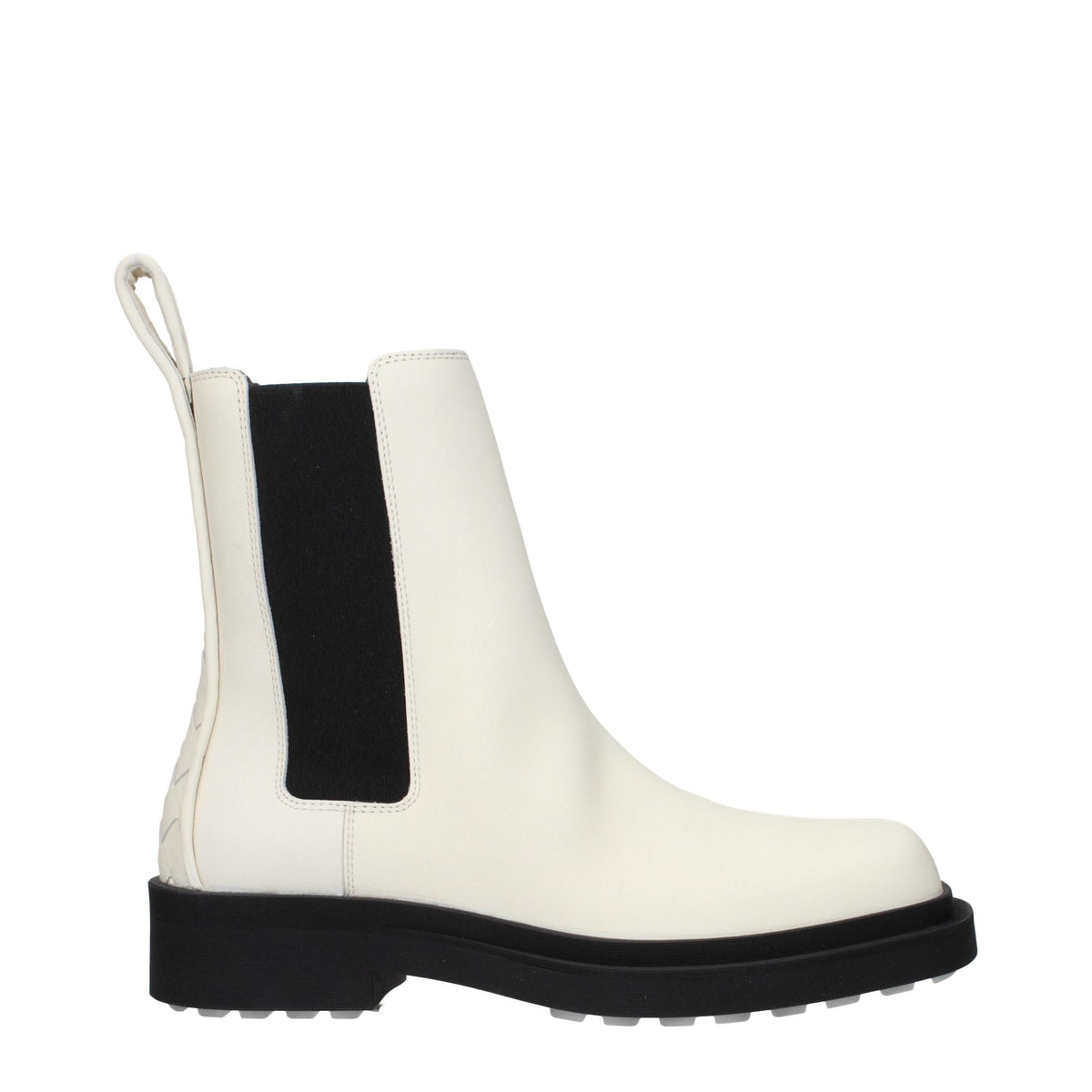 Bottega Veneta Black Leather Ankle Boots