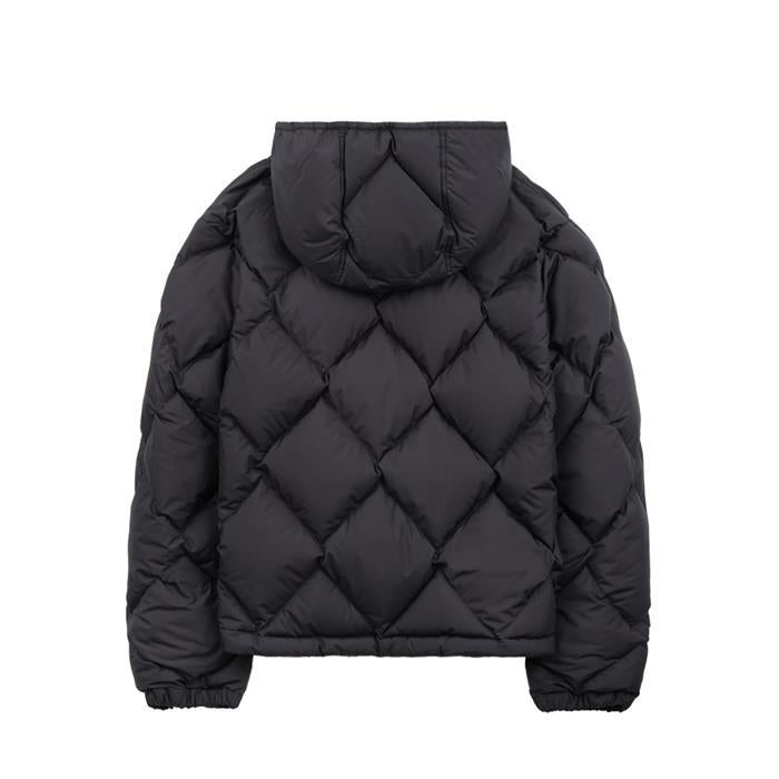Moncler Black Triangle Quilted Down Jacket