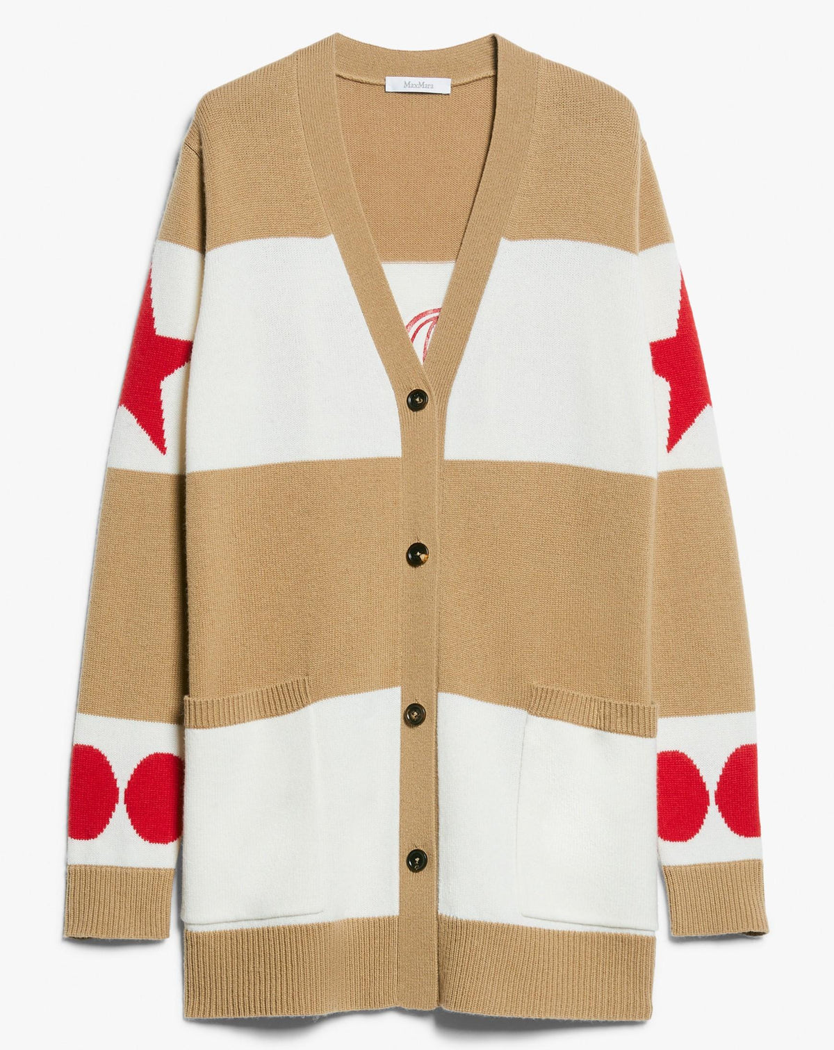 Max Mara Valido Wool Cashmere Cardigan 2421346031600 007