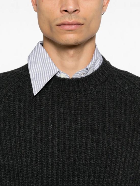CARHARTT WIP Soot Wool Blend Crewneck Sweater Men’s