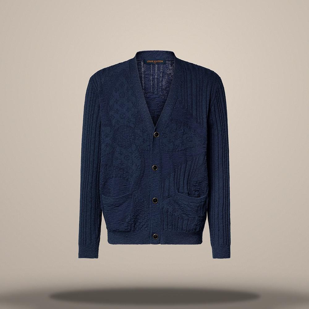 Louis Vuitton Women's Monogram Flower Long-Sleeve Summer Cardigan