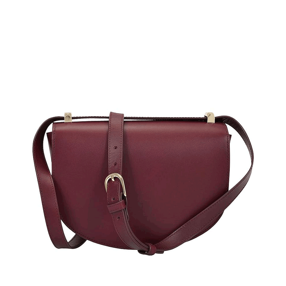 A.P.C. Geneva Leather Crossbody Shoulder Bag