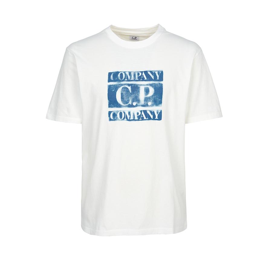 CP Company Men’s Short Sleeve T-Shirt 20CMTS141A 110579W 103