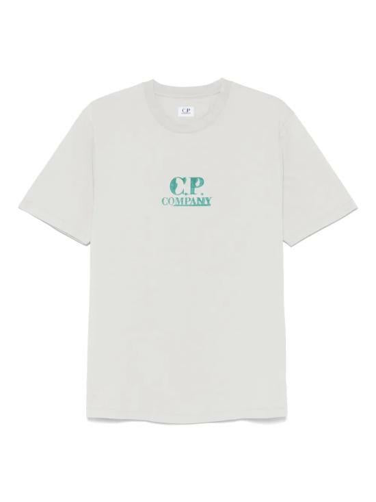 CP Company 301 Jersey Graphic Logo T-Shirt Black Men’s