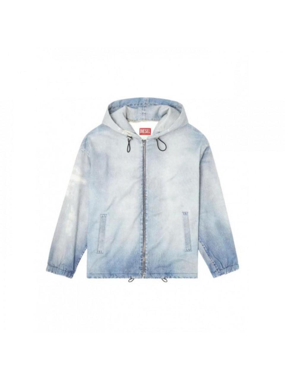 DIESEL Black Jogg Denim Jacket Women’s A14694 068RX 01