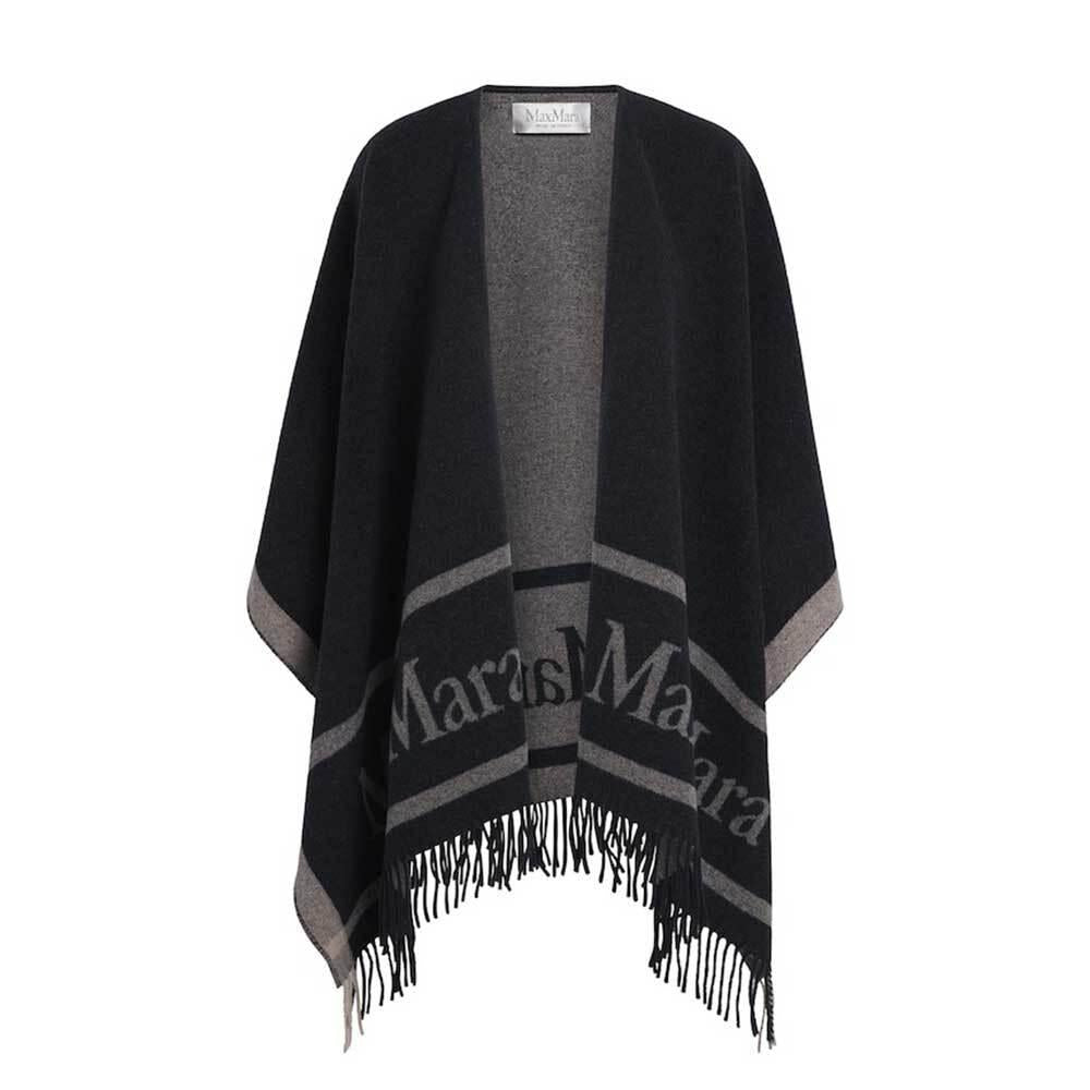 Max Mara Hilde Wool Cape Coat for Women 24546071600 007
