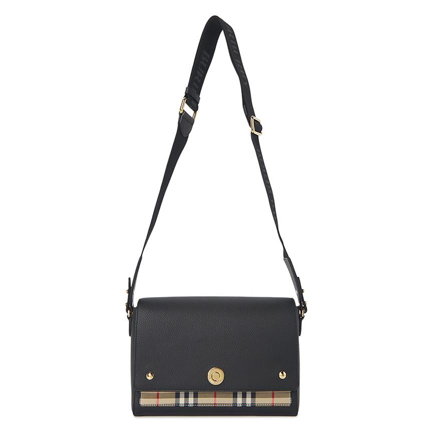 BURBERRY Note Leather Crossbody Bag for Women 8117037