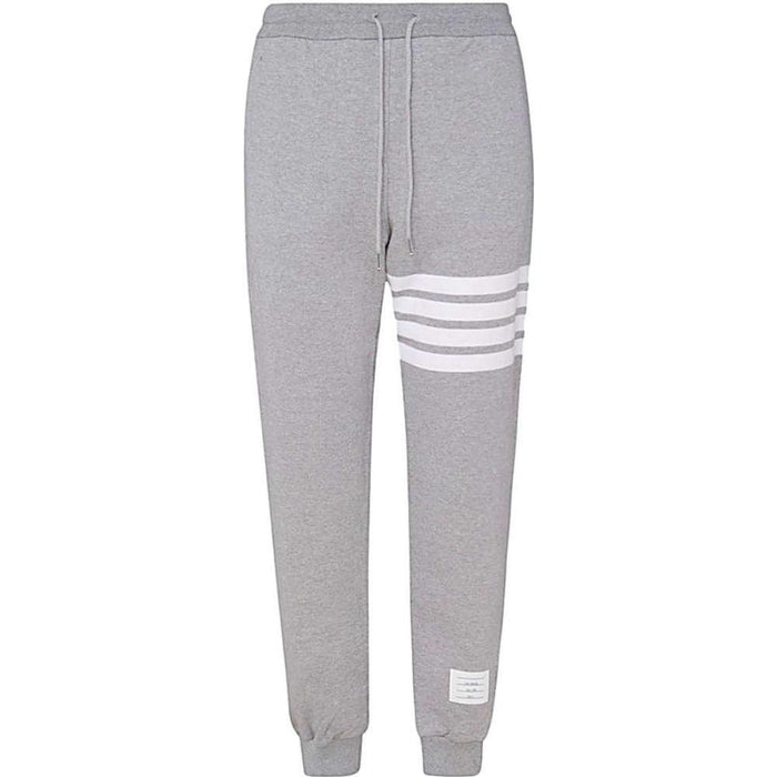 THOM BROWNE Grey Armband Stripe Sweatpants Joggers Unisex