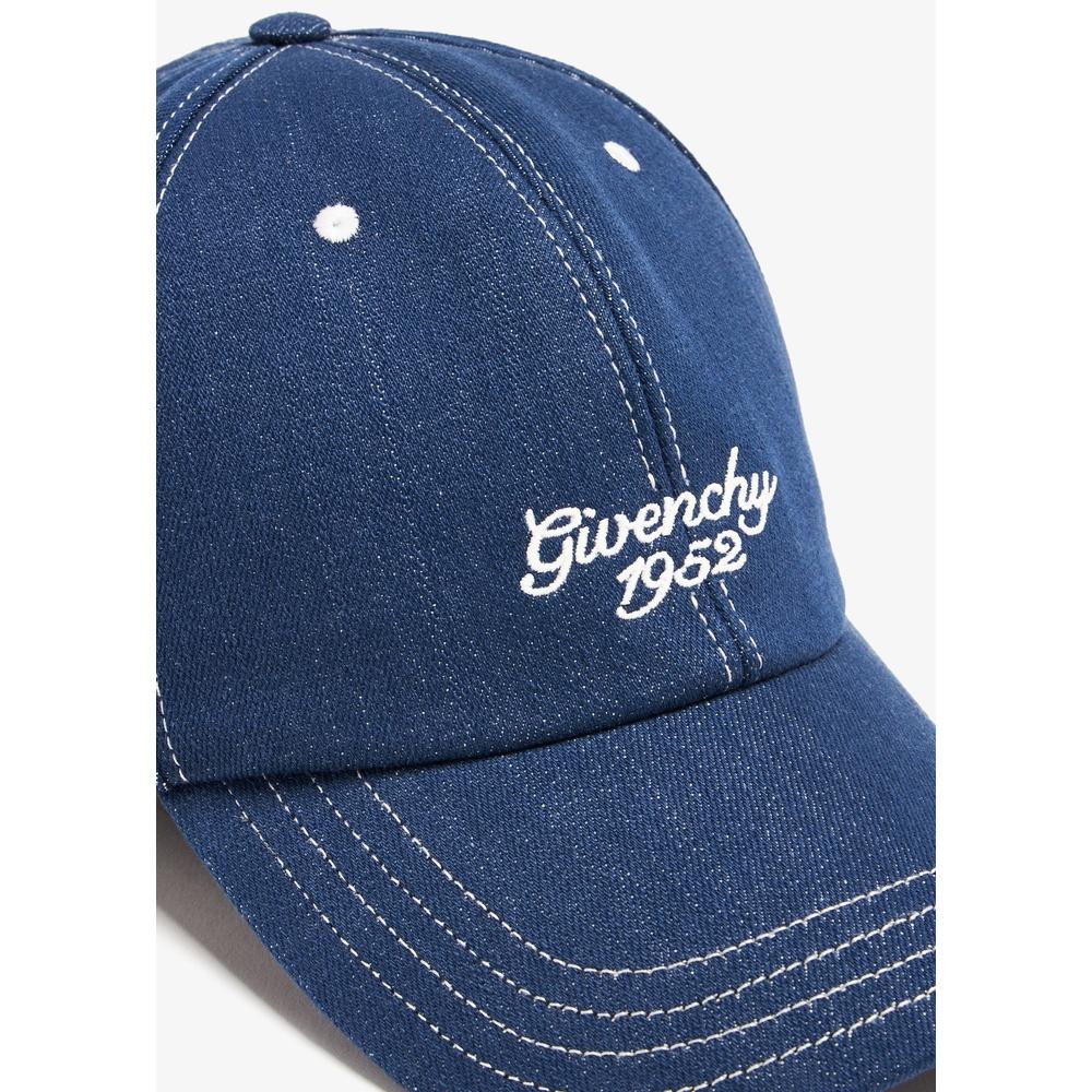 GIVENCHY Denim Baseball Cap Men’s Blue Adjustable Cap