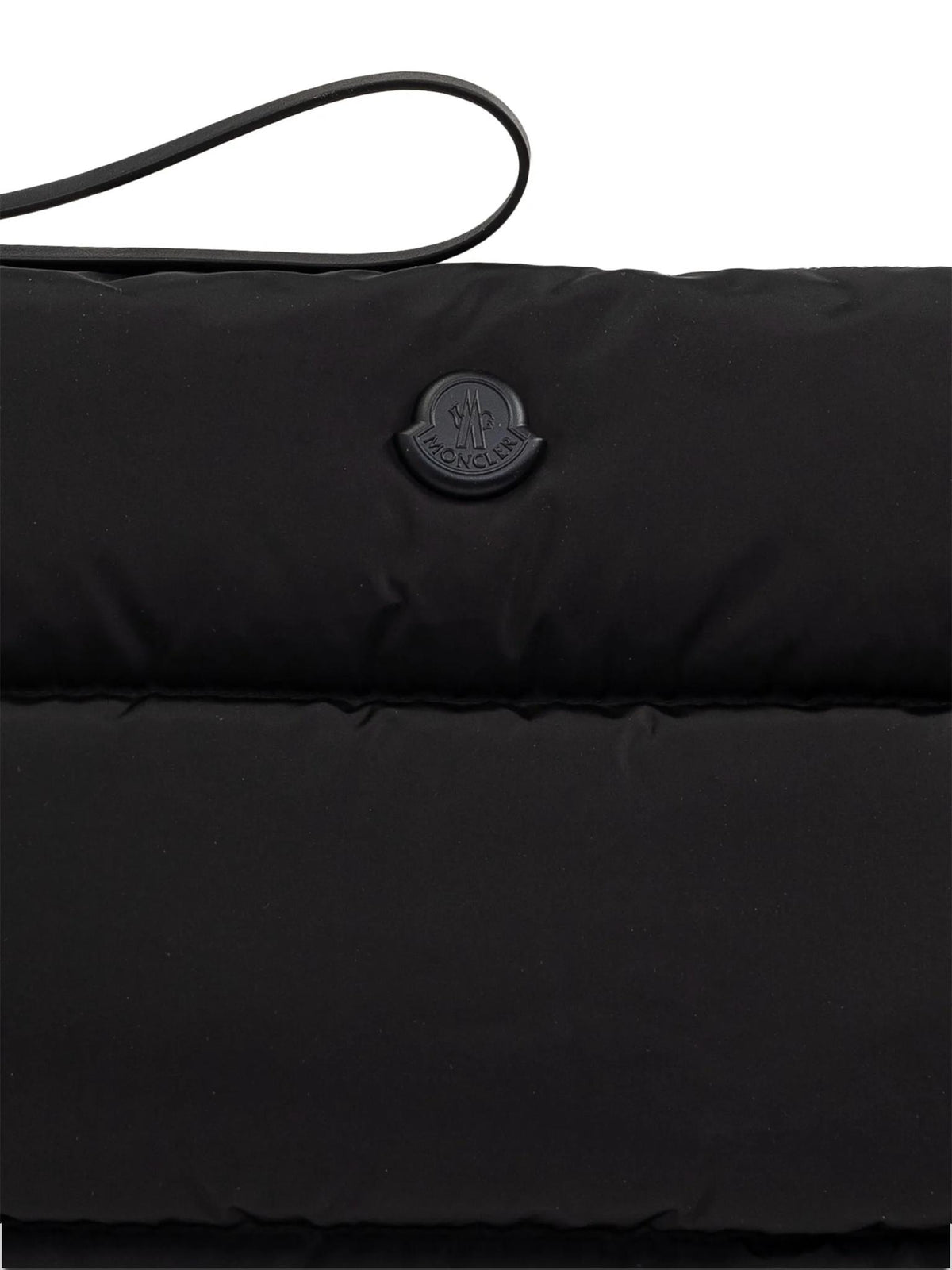 Moncler Black Nylon Pouch for Men