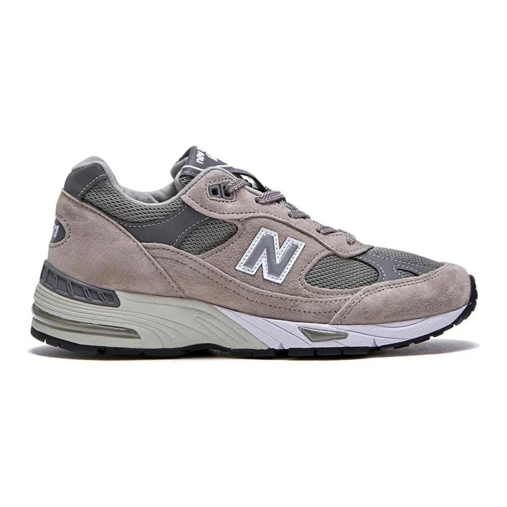 New Balance 991 Made in UK Grey Low Top Sneakers Men