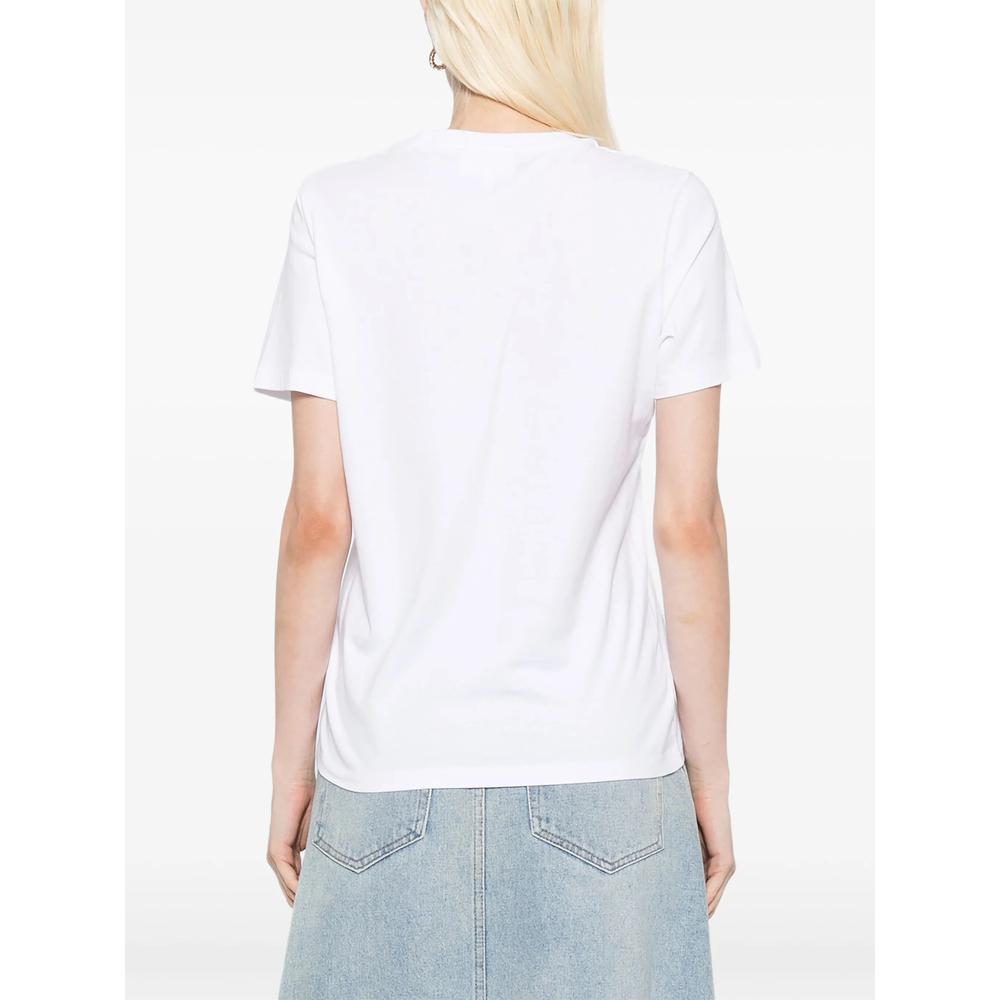 Maison Kitsune White Short Sleeve T-Shirt