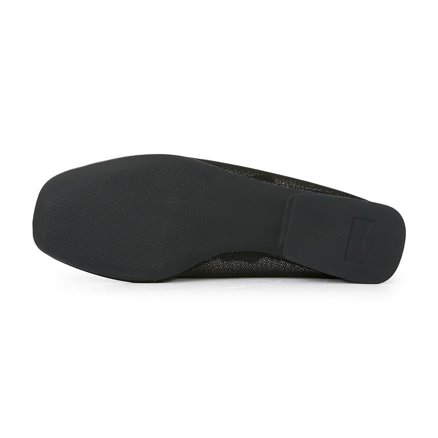 Camper Kaši Maiera Women’s Leather Flat Shoes Black